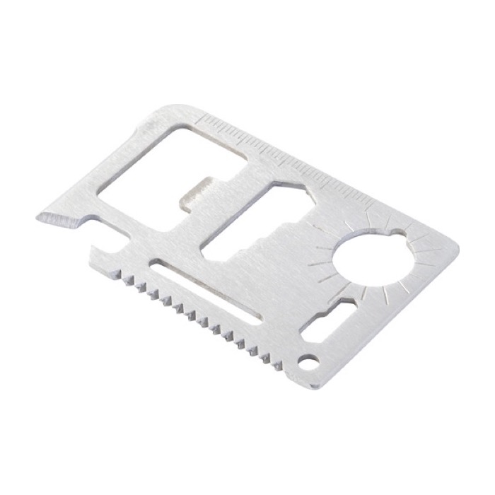 Herramienta multifunción en forma de tarjeta ToolCard color negro octava vista Herramienta multifunción en forma de tarjeta ToolCard color negro octava vista