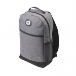 Mochilas corporativas con luz COB fabricadas en RPET Light color gris décima vista