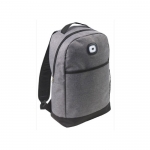 Mochilas corporativas con luz COB fabricadas en RPET Light color gris sexta vista