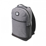Mochilas corporativas con luz COB fabricadas en RPET Light color gris novena vista