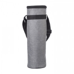 Bolsas termo personalizadas para botellas de 1,5L poliéster reciclado color gris tercera vista