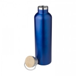 Botella termo grande con impresión a todo color 1L Termica Clip Large color azul tercera vista