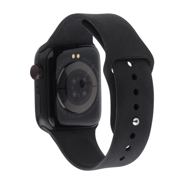 Reloj inteligente multifunción con bluetooth Square color negro novena vista Reloj inteligente multifunción con bluetooth Square color negro novena vista