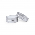 Bálsamo vegano para labios de vainilla con caja metálica FPS 10 Balm cuarta vista