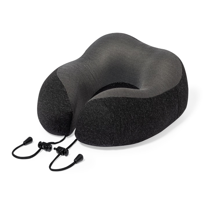 Almohada de viaje con bolsa ajustable para publicidad Confort tercera vista Almohada de viaje con bolsa ajustable para publicidad Confort tercera vista