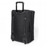 Trolley de RPET 600D con base rígida y doble compartimento tercera vista
