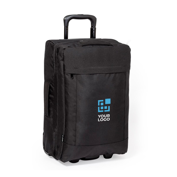 Trolley de RPET 600D con base rígida y doble compartimento