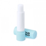 Bálsamo labial vegano sabor vainilla y FPS10 en estuche ABS reciclado vista principal