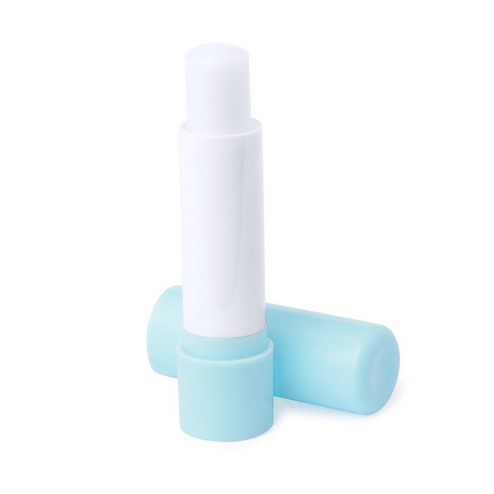 Bálsamo labial vegano sabor vainilla y FPS10 en estuche ABS reciclado segunda vista