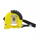 Flexómetro reciclado con agarre de goma Ruler 3M/16mm color amarillo segunda vista trasera