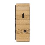 Altavoz inalámbrico 5.0 de bambú con carga solar Solar Bamboo color marrón quinta vista