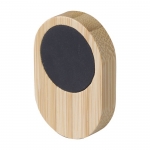 Soporte magnético de bambú de móvil para coche Carpool color marrón segunda vista