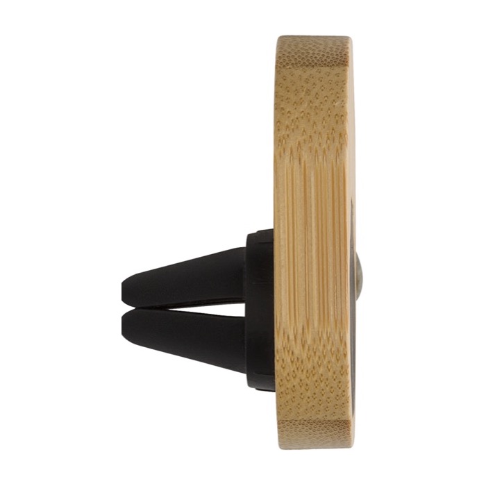 Soporte magnético de bambú de móvil para coche Carpool color marrón sexta vista