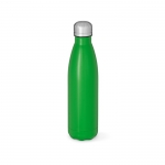 Botella de acero inoxidable reciclado con tapón antifugas 1L color verde