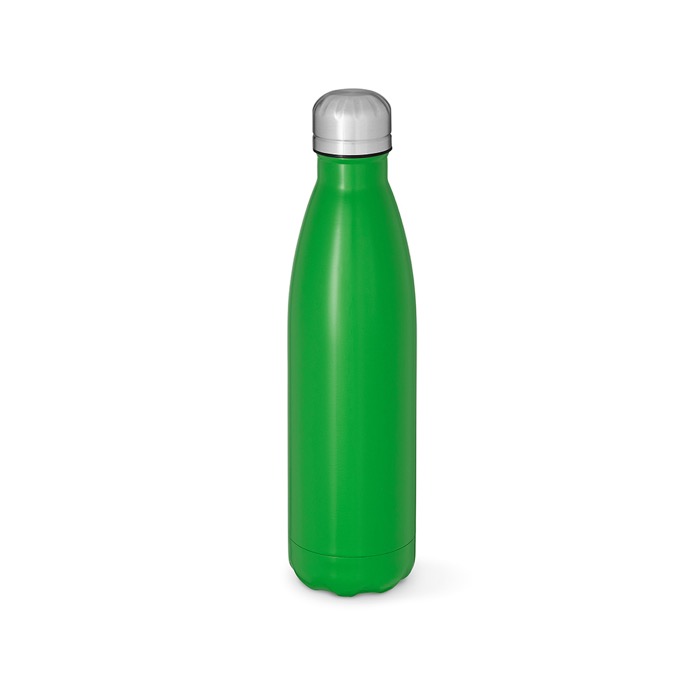 Botella de acero inoxidable reciclado con tapón antifugas 1L color verde Botella de acero inoxidable reciclado con tapón antifugas 1L color verde