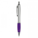 Bolígrafos para empresas con antideslizante tinta azul Silver&Color color morado segunda vista