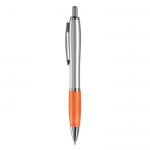 Bolígrafos para empresas con antideslizante tinta azul Silver&Color color naranja segunda vista