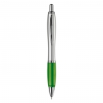 Bolígrafos para empresas con antideslizante tinta azul Silver&Color color verde segunda vista