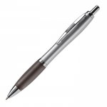 Bolígrafos para empresas con antideslizante tinta azul Silver&Color color negro tercera vista