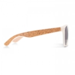 Gafas de sol con logotipo recicladas protección UV400 SunCork tercera vista