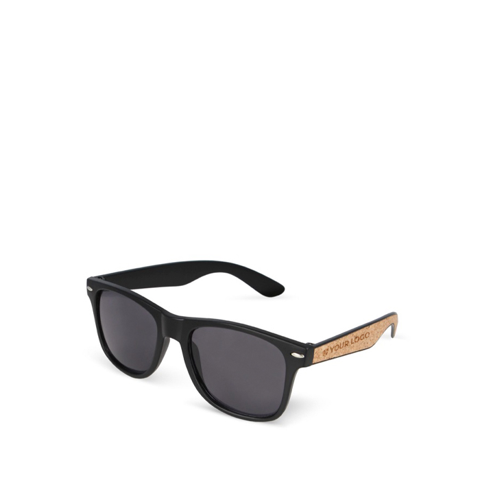 Gafas de sol con logotipo recicladas protección UV400 SunCork