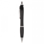 Bolígrafo de ABS personalizable antibacteriano tinta azul Colors color negro tercera vista