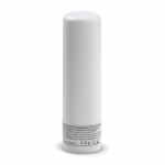 Bálsamo labial de tubo de colores para personalizar con logo Beauty color blanco