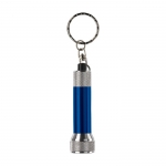 Original llavero con linterna de aluminio de tamaño pequeño MiniLight color azul segunda vista