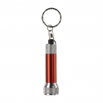 Original llavero con linterna de aluminio de tamaño pequeño MiniLight color rojo segunda vista