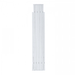 Metro de carpintero plegable personalizado Carpenter 1M color blanco segunda vista