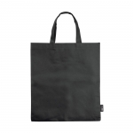 Sencilla bolsa para empresas de tejido sin tejer 80 g/m2 Plaza Large color negro segunda vista