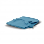 Bolsa nevera personalizada barata de poliéster 210T Fresh color azul claro tercera vista