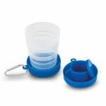 Vaso plegable para guardar pastillas de 200ml Pillcup Colors color azul real