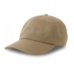 Gorras para merchandising corporativo de algodón peinado Uptown color caqui