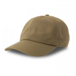 Gorras para merchandising corporativo de algodón peinado Uptown color verde oliva