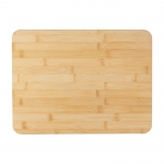 Set de tabla publicitaria con cuchillo para cortar pan Baguette color marrón octava vista