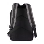 Mochilas corporativas de plástico reciclado para portátil de 15'' Investor color gris tercera vista