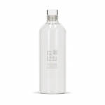 Botella de vidrio borosilicato antifugas grande de 1L Glass Fridge vista principal