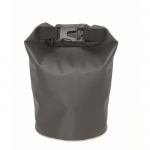 Bolsa de poliéster resistente al agua con capacidad 1,5 litros Bayside color gris oscuro
