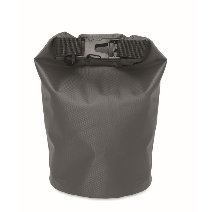 Bolsa de poliéster resistente al agua con capacidad 1,5 litros Bayside color gris oscuro
