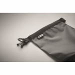 Bolsa de poliéster resistente al agua con capacidad 1,5 litros Bayside color gris oscuro vista fotografía quinta vista
