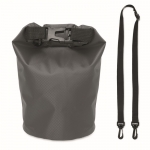 Bolsa de poliéster resistente al agua con capacidad 1,5 litros Bayside color gris oscuro novena vista