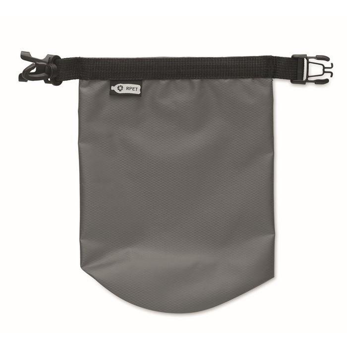 Bolsa de poliéster resistente al agua con capacidad 1,5 litros Bayside color gris oscuro octava vista