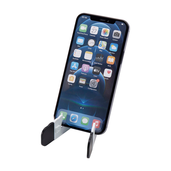 Soporte personalizado muy original para tablet y smartphone Minim color blanco Soporte personalizado muy original para tablet y smartphone Minim color blanco