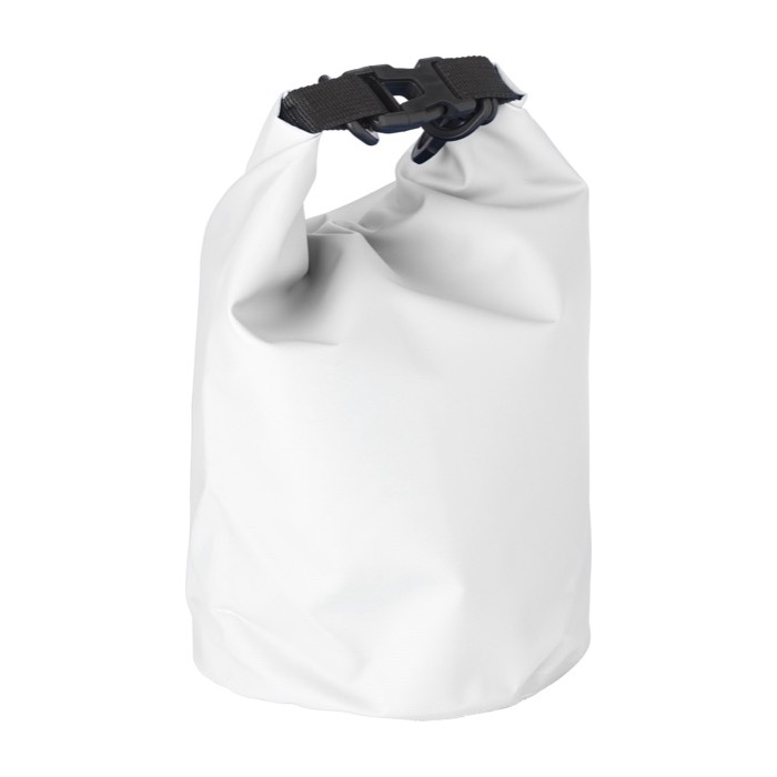 Bolsa impermeable con asa ajustable y capacidad 3,5 litros Bayside L color blanco primera vista Bolsa impermeable con asa ajustable y capacidad 3,5 litros Bayside L color blanco primera vista