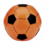 Balón inflable personalizado de PVC con estilo fútbol retro League color naranja primera vista