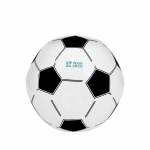 Balón inflable personalizado de PVC con estilo fútbol retro League color blanco vista de impresión