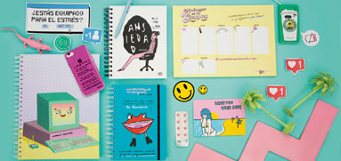 Merchandising para empresa "La Vecina Rubia"
