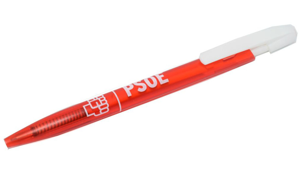 Bolígrafo merchandising político del PSOE