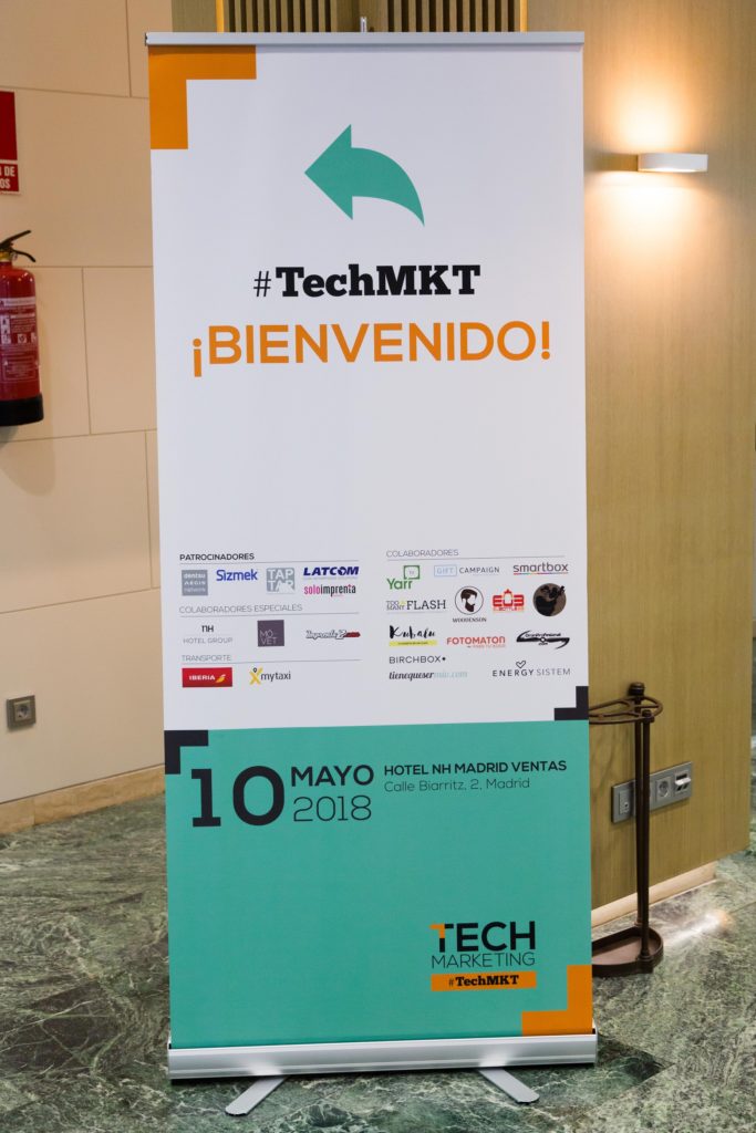 TechMKT, todo un éxito en su edición 2018, con la colaboración de Giftcampaign